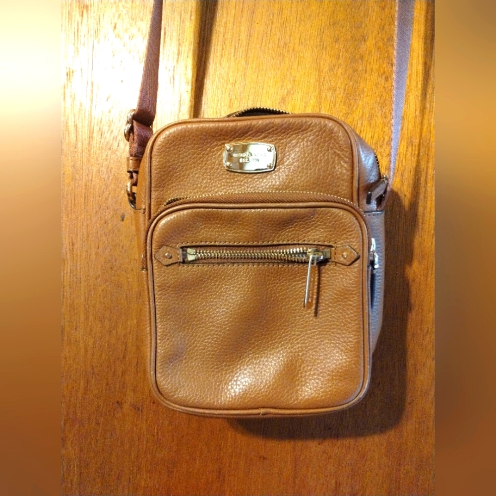 Michael Kors Bedford Zip Leather Flight Bag